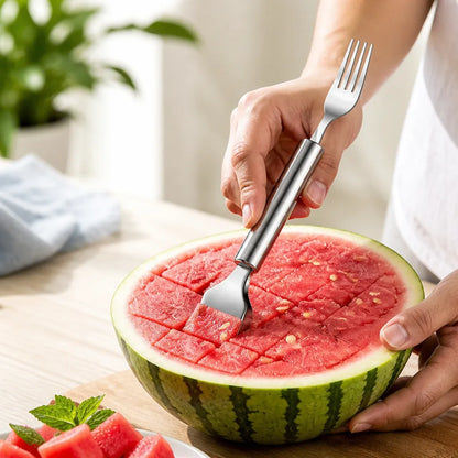 2-in-1 Stainless Steel Watermelon Fork