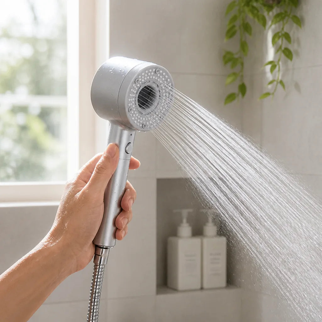 Adjustable High-Pressure 5-Mode Handheld Shower Head