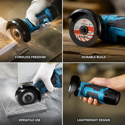 Angle Grinder Cordless 12V High-Speed 76mm