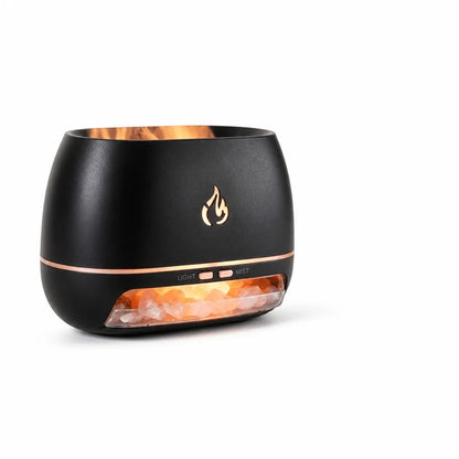 Aroma Diffuser Ultrasonic Humidifier & LED Flame 240ml