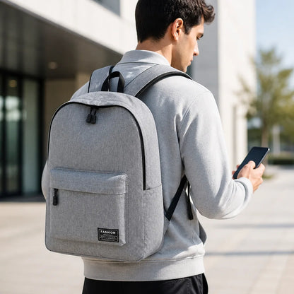 Backpack Ergonomic Padded Straps Water-Resistant Multiple Compartments