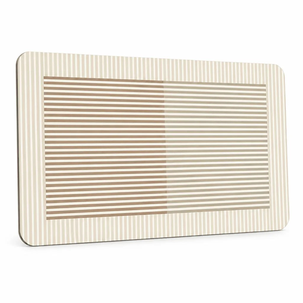 Bath Mat Geometric Design Non-Slip Backing & Machine Washable