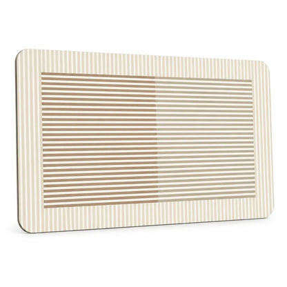 Bath Mat Geometric Design Non-Slip Backing & Machine Washable
