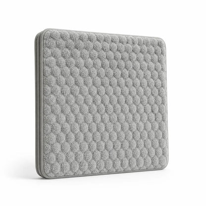 Bath Mat Set Textured Machine Washable & Quick Drying