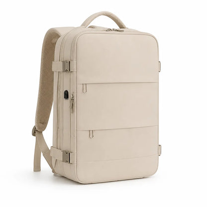 Business Backpack 180° Opening Integrated USB Padded Laptop Compartment