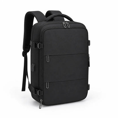 Business Backpack 180° Opening Integrated USB Padded Laptop Compartment