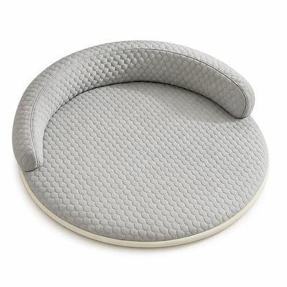Cat Bed Orthopedic Foam & Cooling Ice Silk