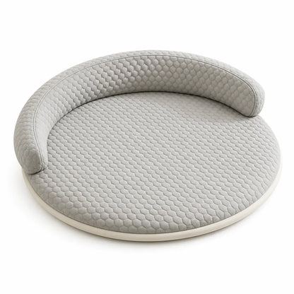 Cat Bed Orthopedic Foam & Cooling Ice Silk