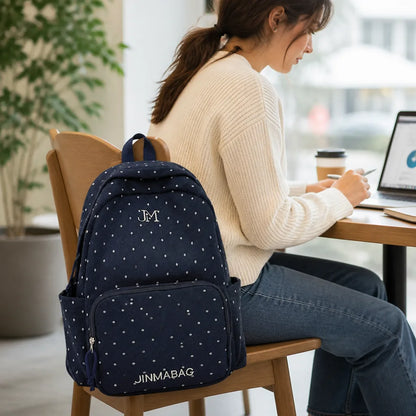 Commuter Backpack Multiple Compartments Laptop Sleeve Lightweight