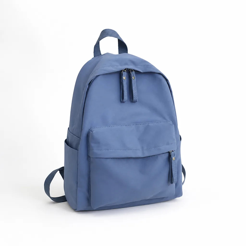 Compact Backpack Water-Resistant Multiple Pockets & Padded Straps