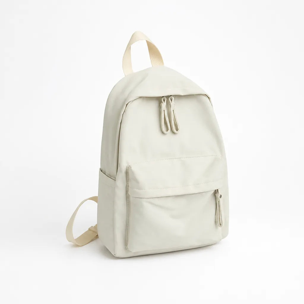 Compact Backpack Water-Resistant Multiple Pockets & Padded Straps