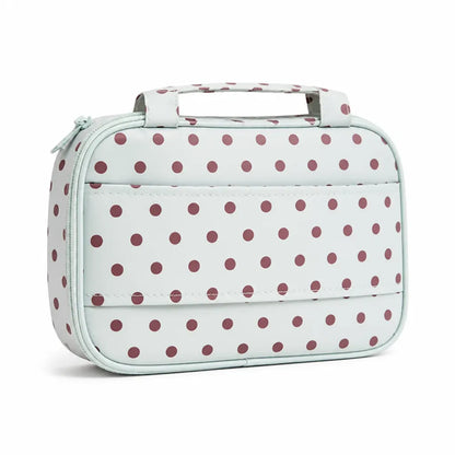 Cosmetic Bag Water-Repellent Multiple Pockets & Handles