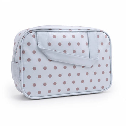 Cosmetic Bag Water-Repellent Multiple Pockets & Handles