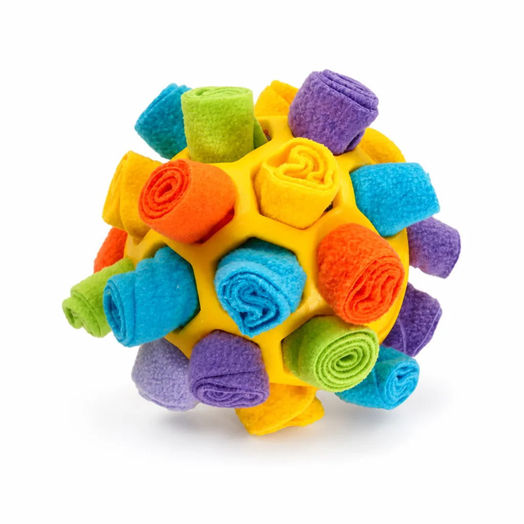 Dog Puzzle Toy Interactive Slow-Feed Durable Plastic