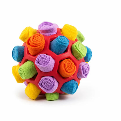 Dog Puzzle Toy Interactive Slow-Feed Durable Plastic