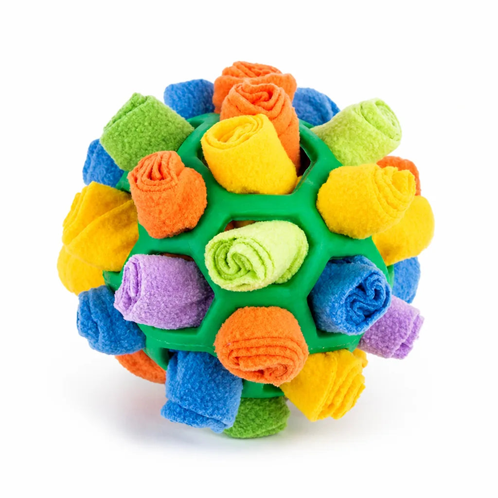 Dog Puzzle Toy Interactive Slow-Feed Durable Plastic