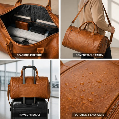 Duffle Bag Detachable Padded Strap Spacious Interior