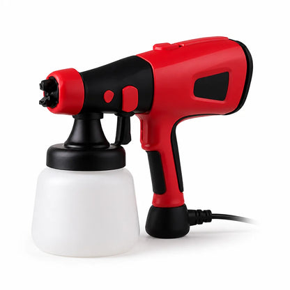 Electric Paint Sprayer 500W Adjustable Spray Control 900ml Tank