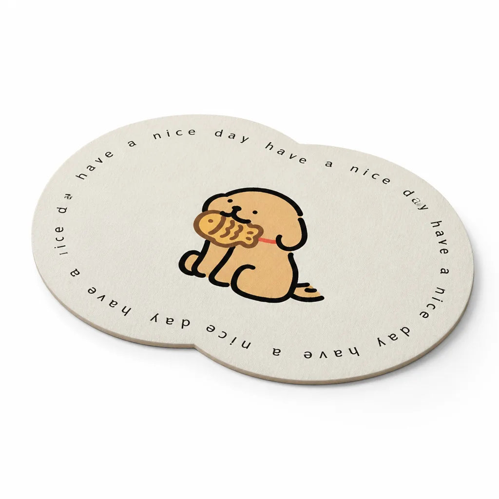 Floor Mat Cute Cartoon Pet Non-Slip & Easy-Clean