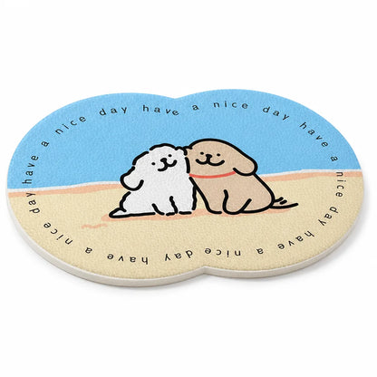 Floor Mat Cute Cartoon Pet Non-Slip & Easy-Clean