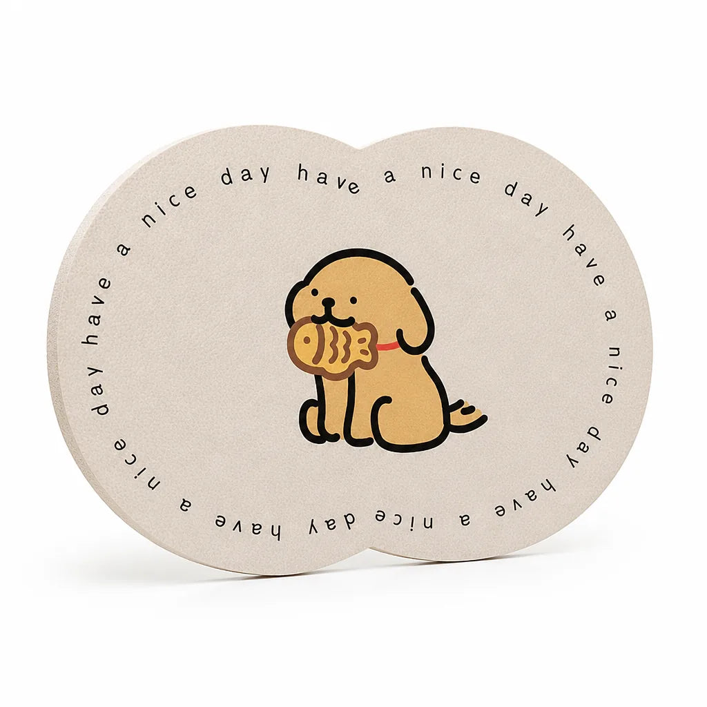 Floor Mat Cute Cartoon Pet Non-Slip & Easy-Clean