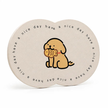 Floor Mat Cute Cartoon Pet Non-Slip & Easy-Clean