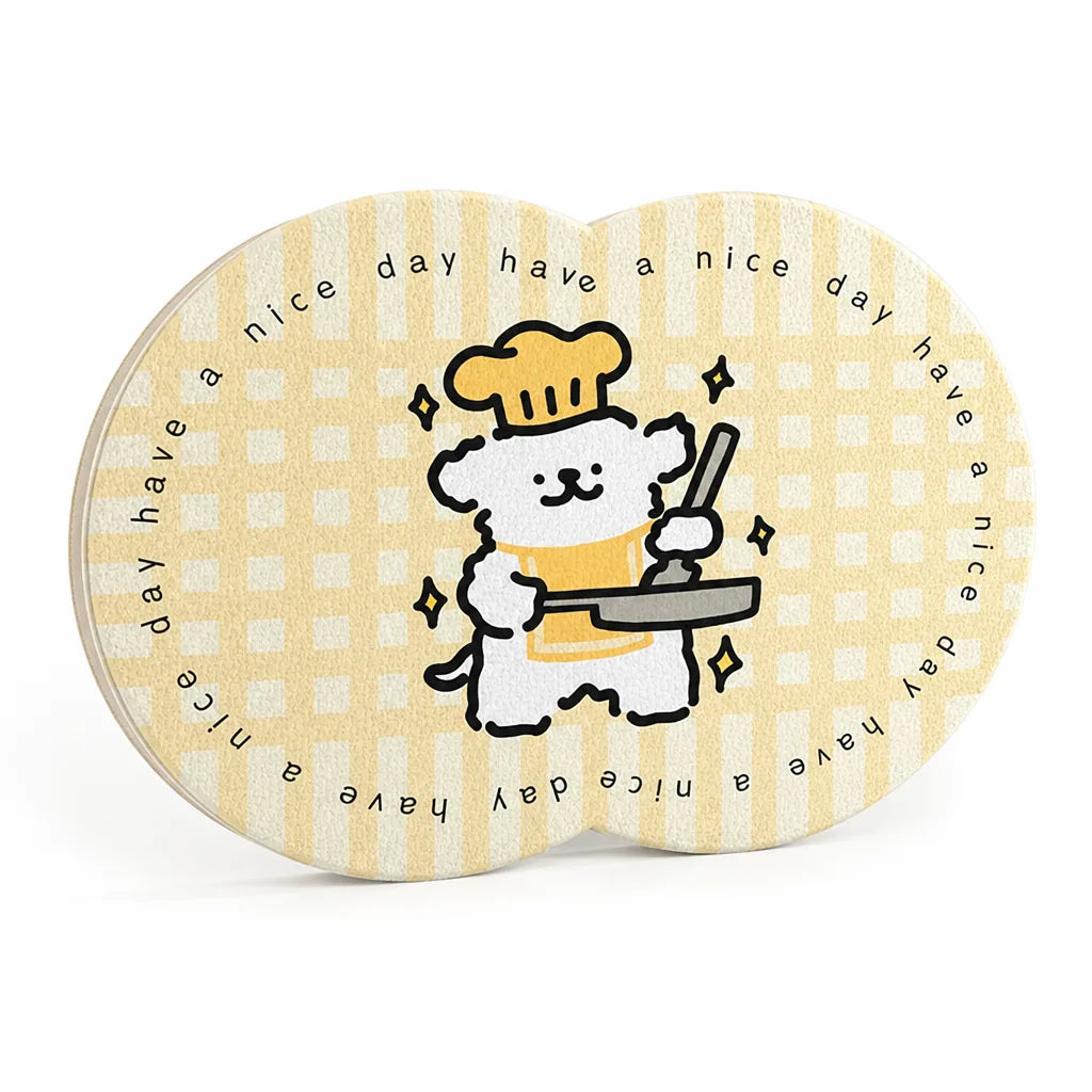 Floor Mat Cute Cartoon Pet Non-Slip & Easy-Clean
