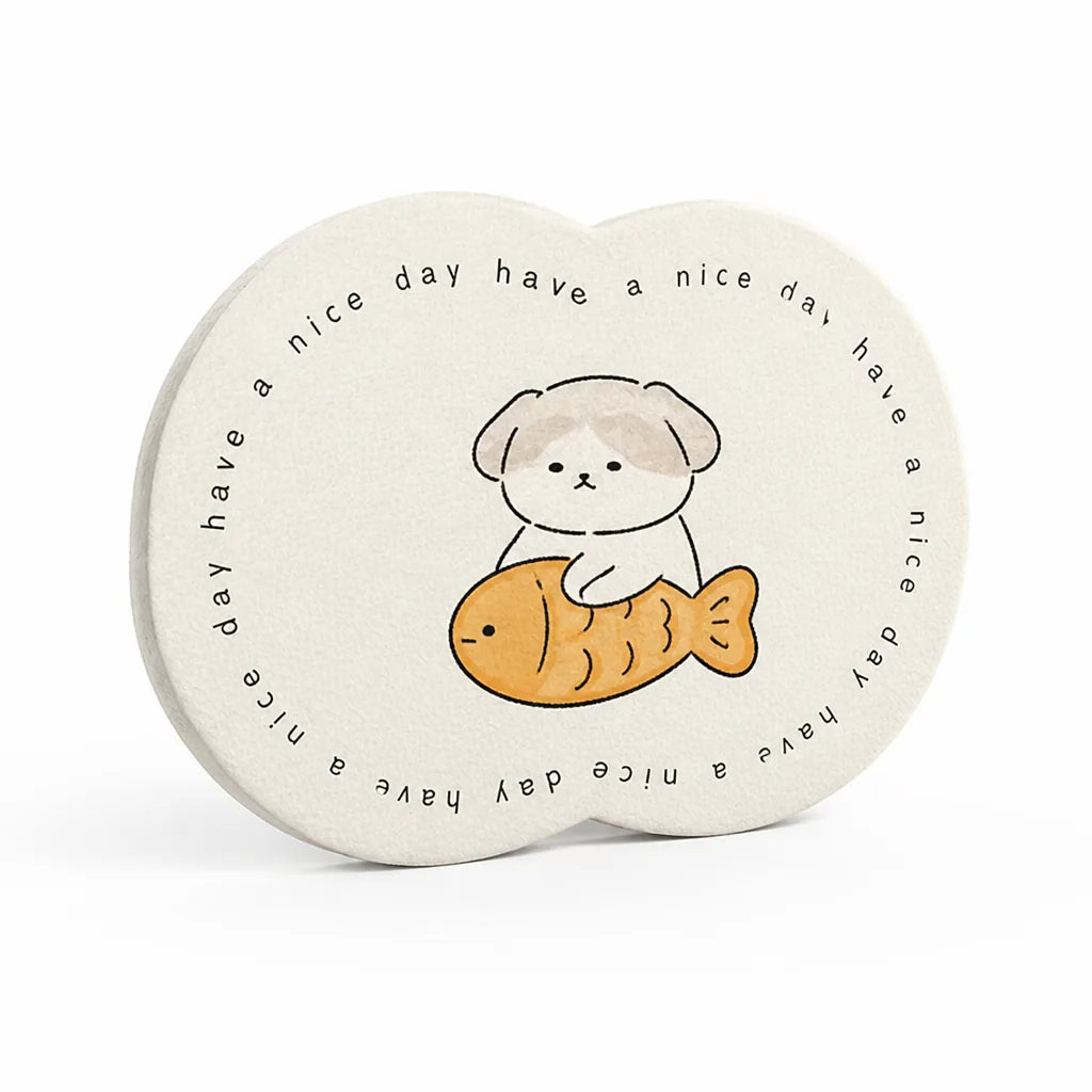 Floor Mat Cute Cartoon Pet Non-Slip & Easy-Clean