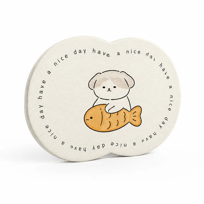 Floor Mat Cute Cartoon Pet Non-Slip & Easy-Clean