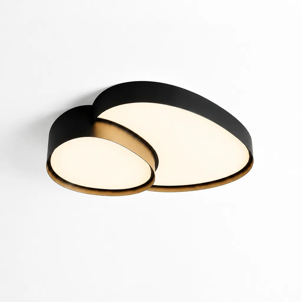 Flush Ceiling Light Integrated LED Dimmable & Adjustable Color
