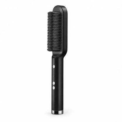 Hair Straightener Brush Ionic Ceramic Fast Heat-Up