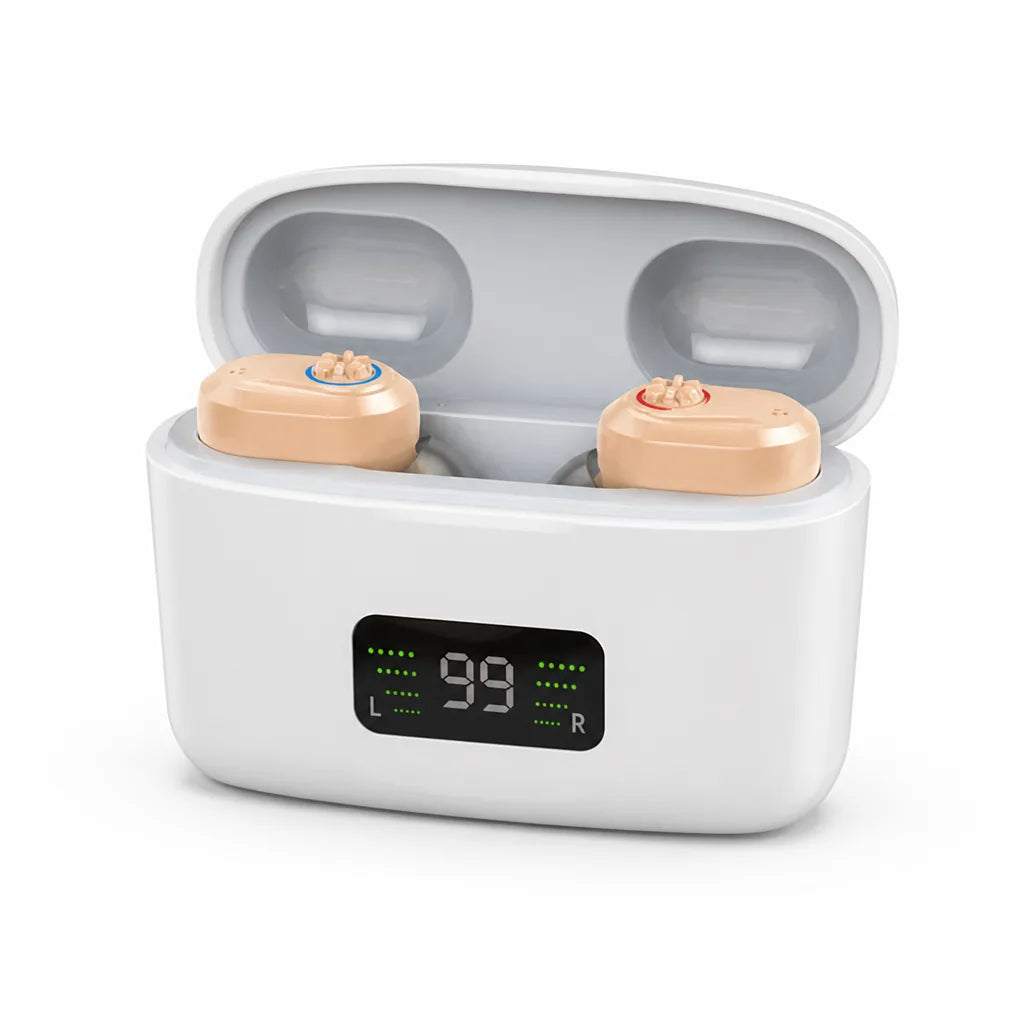 Hearing Aid Wireless Rechargeable 30-Hour Digital Noise Reduction