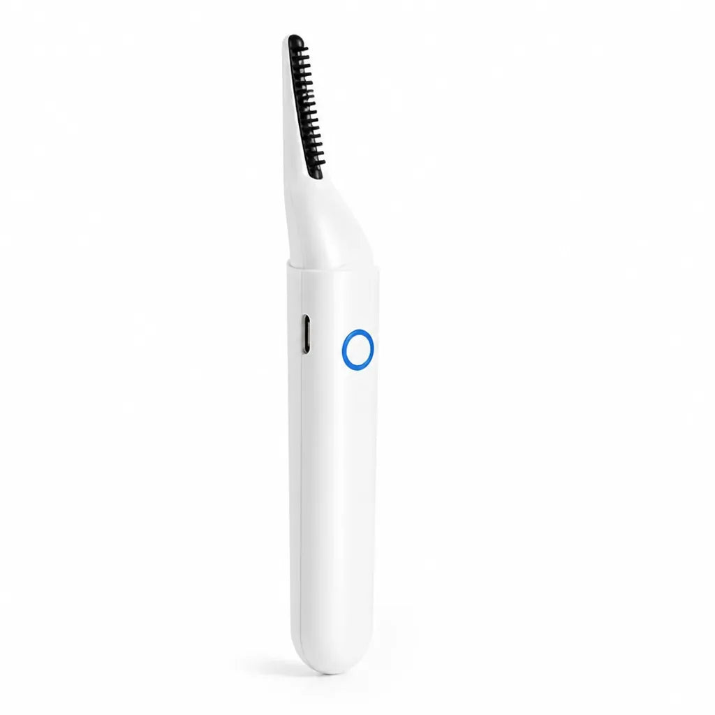 Heated Rechargeable Lash-Curling Eyelash Curler Comb