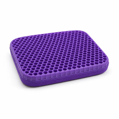 Honeycomb Gel Pressure-Relief Seat Cushion (Non-Slip Washable Cover)