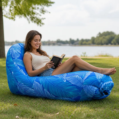 Inflatable Lounger Air-Scoop Inflation & Carry Bag