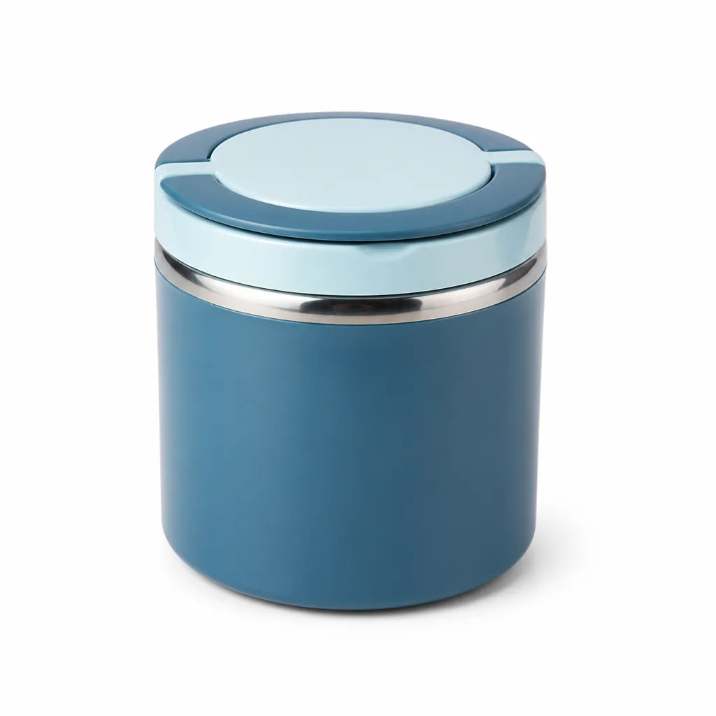 Insulated Lunch Box Double-Wall Stainless Steel Twist Lid