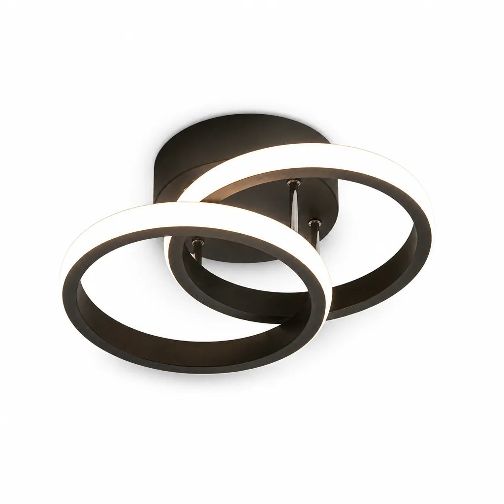 Integrated LED Flush Mount Metal Frame Ceiling Light