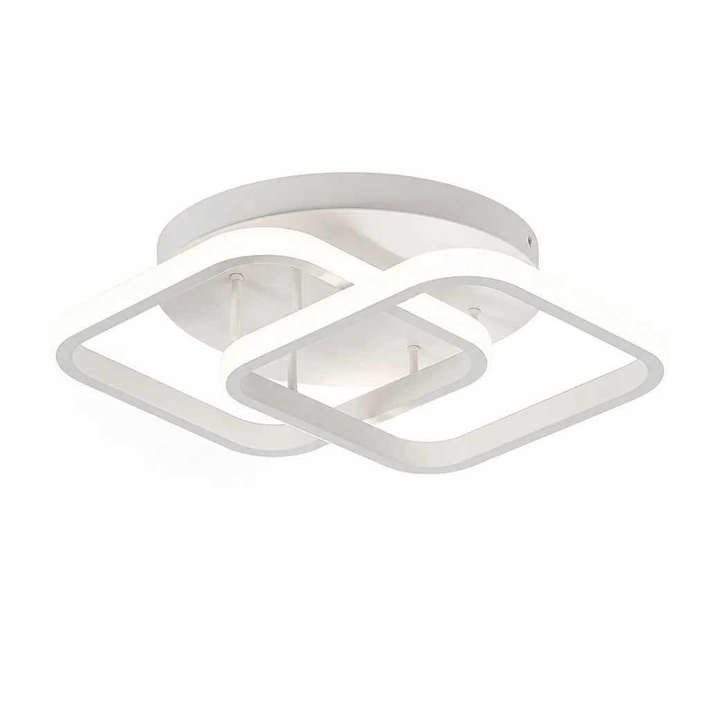 Integrated LED Flush Mount Metal Frame Ceiling Light
