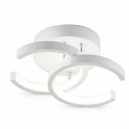 Integrated LED Flush Mount Metal Frame Ceiling Light