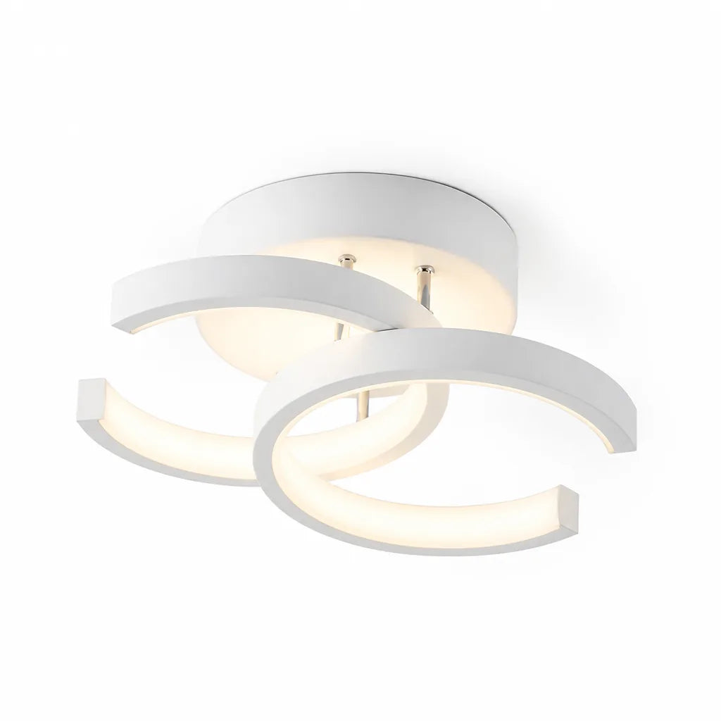 Integrated LED Flush Mount Metal Frame Ceiling Light