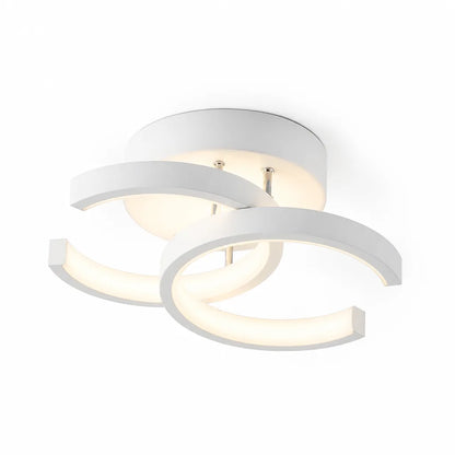 Integrated LED Flush Mount Metal Frame Ceiling Light