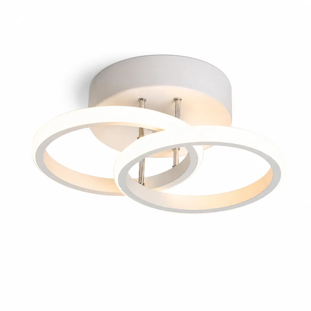 Integrated LED Flush Mount Metal Frame Ceiling Light
