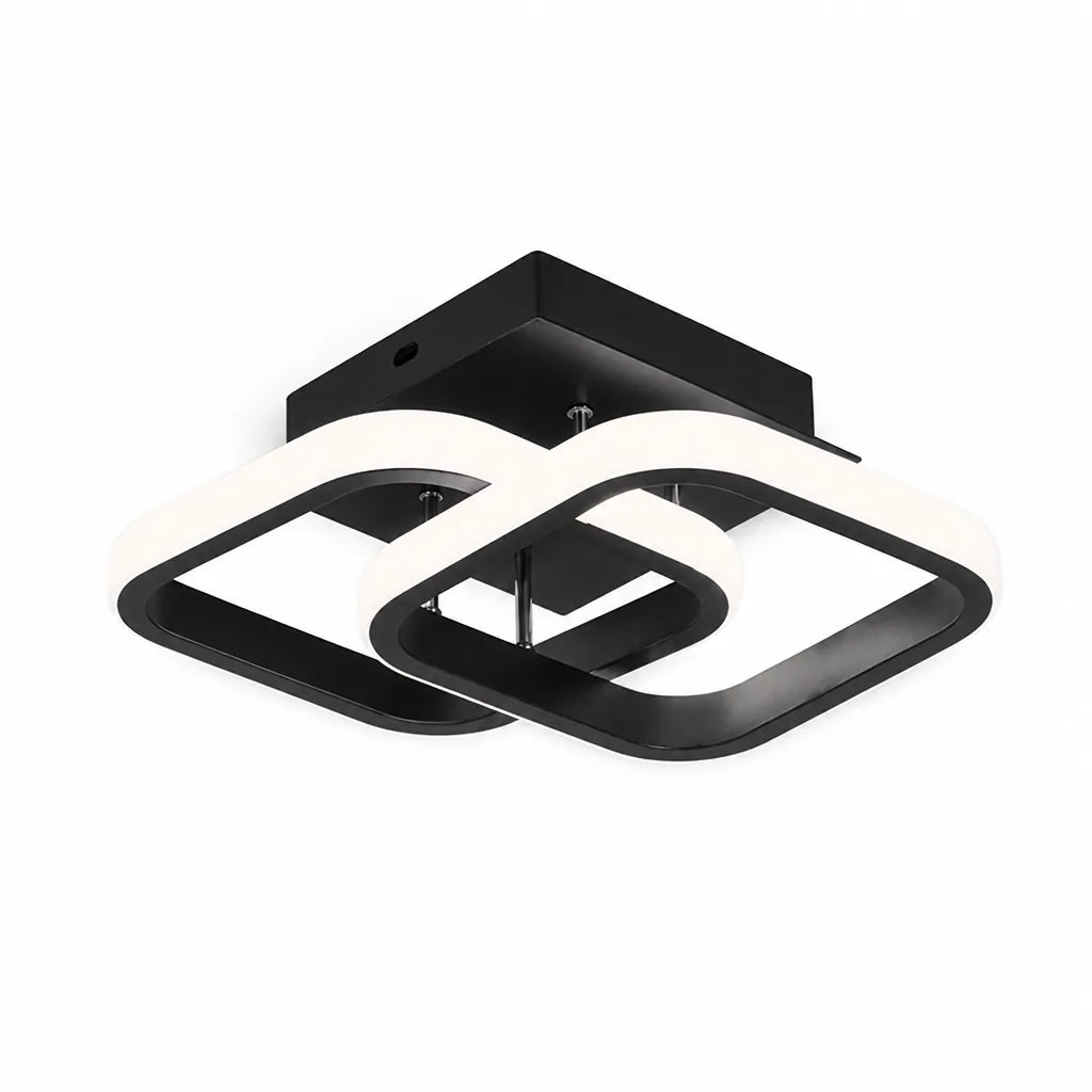 Integrated LED Flush Mount Metal Frame Ceiling Light