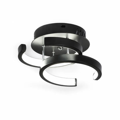 Integrated LED Flush Mount Metal Frame Ceiling Light