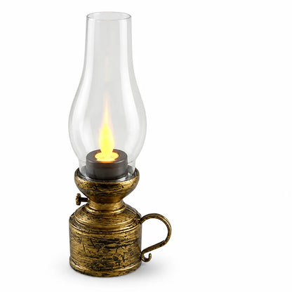 LED Oil Lamp Realistic Flickering Flameless