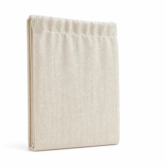 Light-Filtering Sheer Linen Curtains