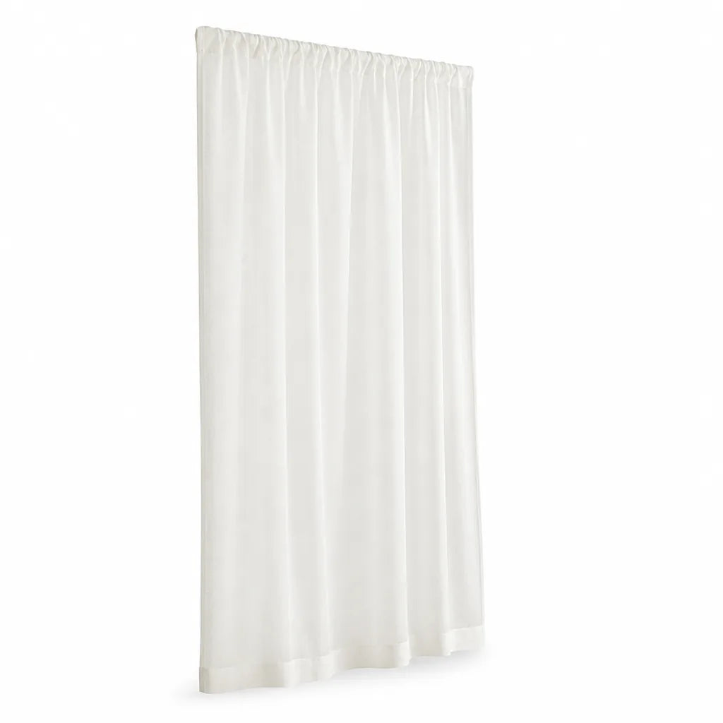 Light-Filtering Sheer Linen Curtains