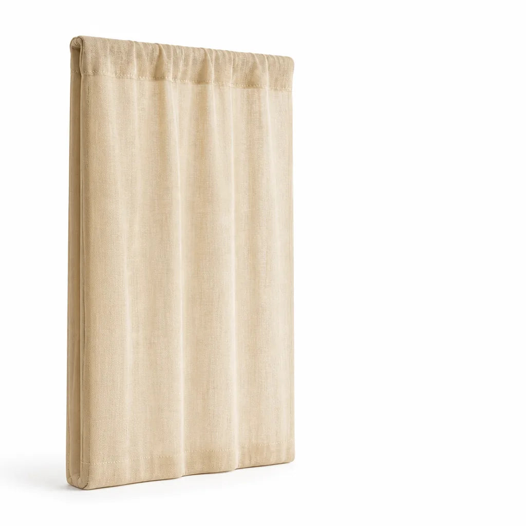 Light-Filtering Sheer Linen Curtains