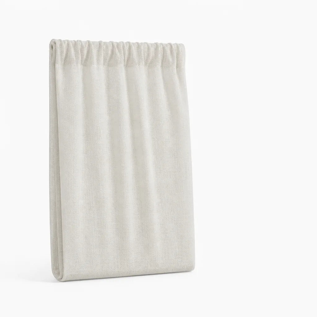Light-Filtering Sheer Linen Curtains
