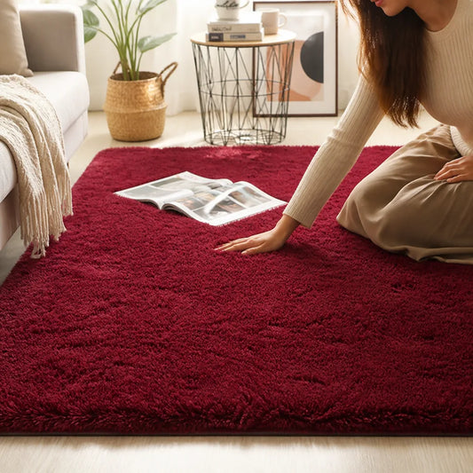 Machine Washable Non-Slip Living Room Rug